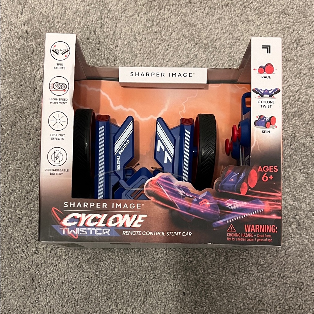 Sharper Image Cyclone Twister Remote Control Stunt Car NWT NIB